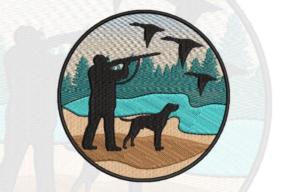 Hunter and Dog: A Seasonal Embroidery Review