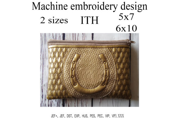 Review: In the Hoop Zipper Horseshoe Bag