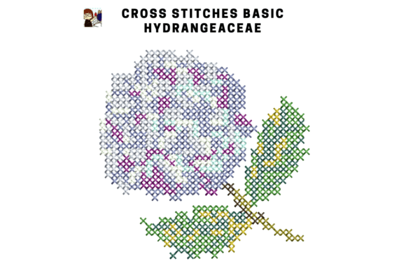 Reviewing Cross Stitch Basic Hydrangeaceae for Etsy Shops