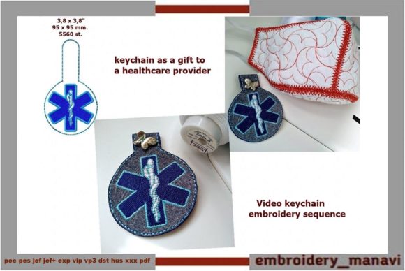 Reviewing Keychain with Medical Symbols for Holiday Sales