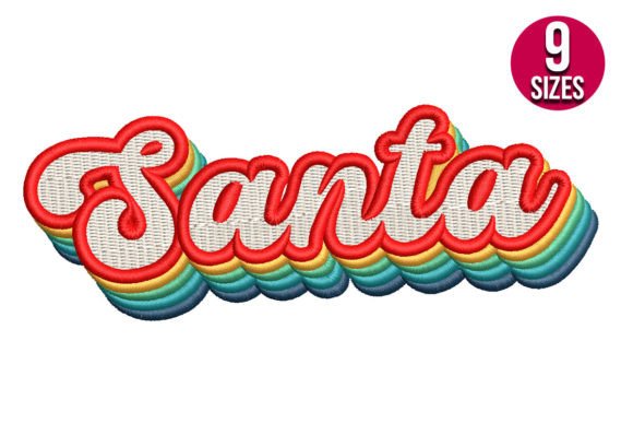 Santa Retro: A Seller’s Review for Holiday Embroidery