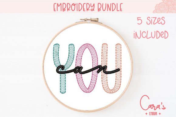 You Can: A Designer’s Review of This Sweet Embroidery Motif